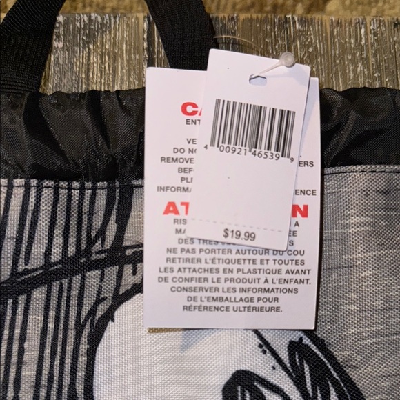 Disney Mickey Mouse Drawstring Backpack - Picture 2 of 13